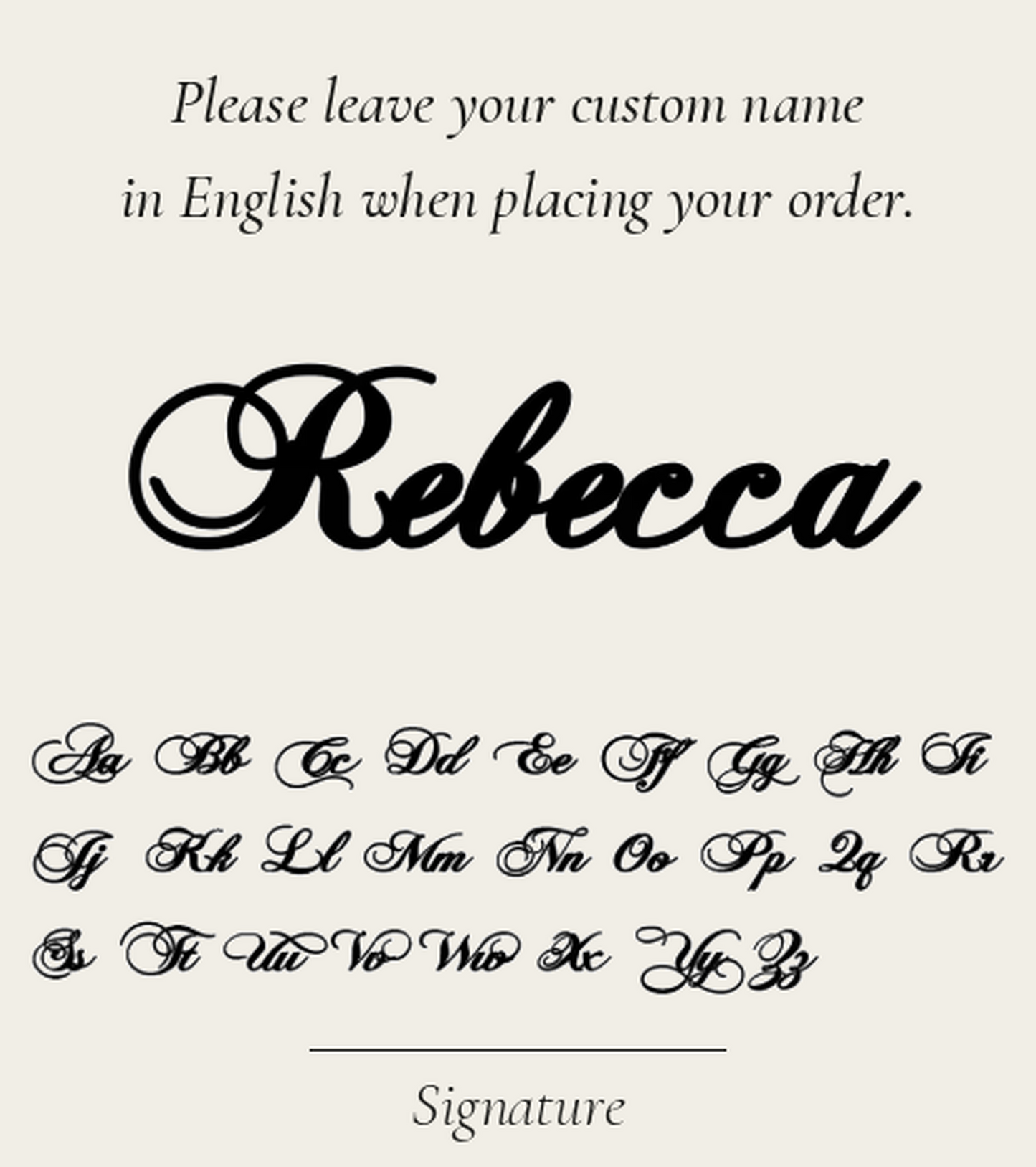 Personalized Name Necklace